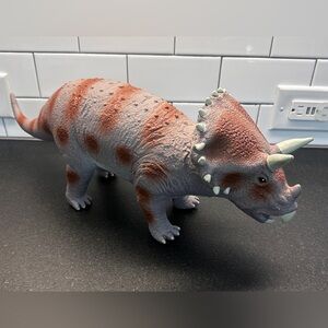 Triceratops Soft Rubber Dinosaur